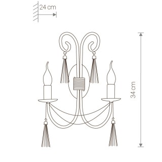 Бра Nowodvorski Twist 2763-foto2