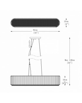 Подвесная люстра Zumaline Prince P0360-06D-F4AC-foto2