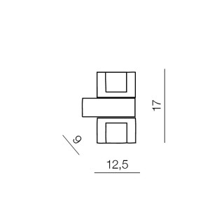 Настенный светильник Azzardo Box 2 AZ0035-foto2