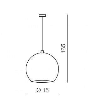 Подвесная люстра Azzardo Noa 1 AZ1033-foto3