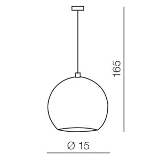 Подвесная люстра Azzardo Noa 1 AZ1033-foto3