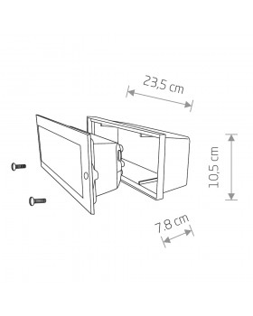 Уличный встраиваемый светильник Nowodvorski Ina 4907-foto2