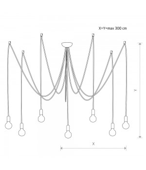 Подвесной светильник Nowodvorski Spider 9743-foto2