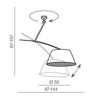 Основание потолочного светильника Azzardo Barcelona AZ2288-foto3