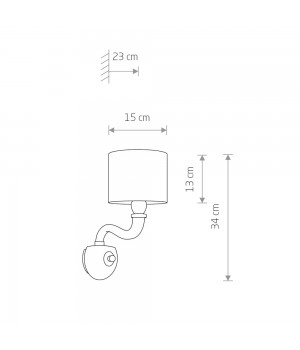Настенный светильник Nowodvorski Newport 8157-foto3