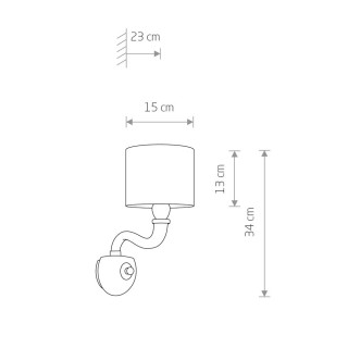 Настенный светильник Nowodvorski Newport 8157-foto3