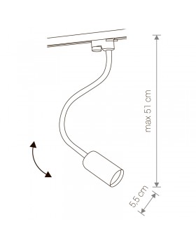 Трековый светильник Nowodvorski Profile Eye Flex 9331-foto2
