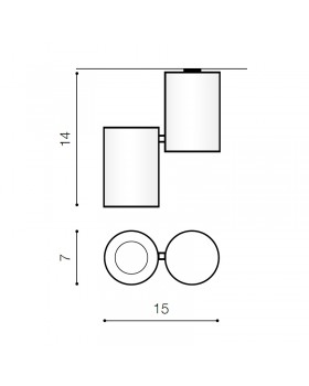 Накладной светильник Azzardo Lalo AZ0789-foto2