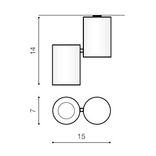 Накладной светильник Azzardo Lalo AZ0789-foto2