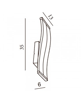 Настенный светильник Azzardo Bertone wall AZ1291-foto2