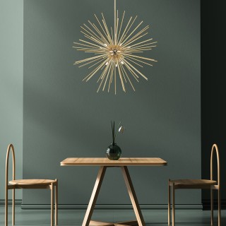 Подвесная люстра Zumaline URCHIN P0491-09C-F7DY-foto2