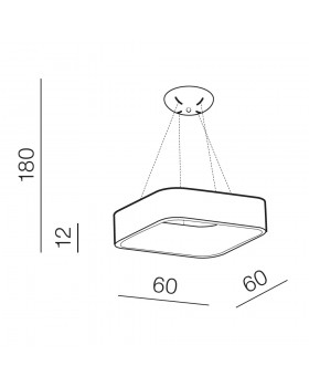 Подвесная люстра Azzardo Solvent S Pendant 60 AZ3982-foto2