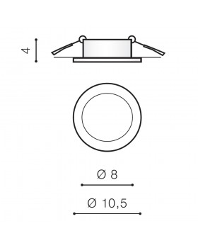Встраиваемый светильник Azzardo Ibiza AZ1361-foto2