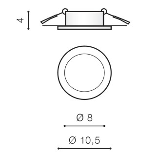 Встраиваемый светильник Azzardo Ibiza AZ1361-foto2