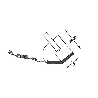 Настольная лампа Zumaline NORDIC CTL-16012-foto2