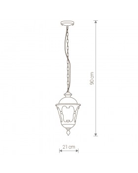 Уличный подвесной светильник Nowodvorski Tybr 4684-foto2