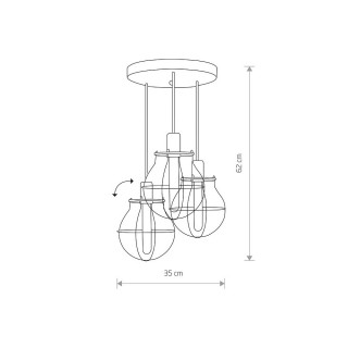 Потолочная люстра Nowodvorski Manufacture 9740-foto3