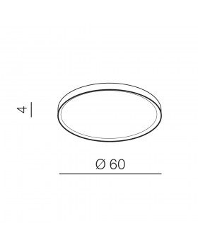 Потолочная люстра Azzardo Thin Round CCT AZ3432-foto3