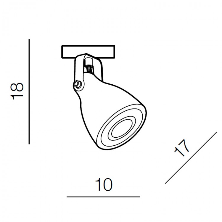 Спот Azzardo Bremen wall AZ2370