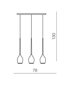 Подвесной светильник Azzardo Izza 3 AZ2321-foto3