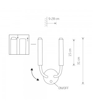 Бра Nowodvorski Stalactite 9055-foto7
