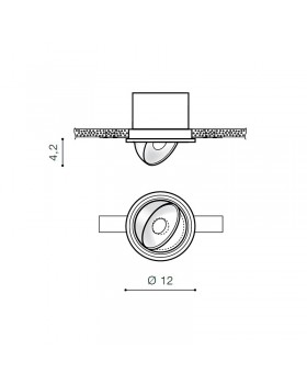 Встраиваемый светильник Azzardo Boston AZ3470-foto5