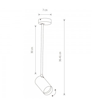 Спот Nowodvorski Mono Long M 7671-foto2