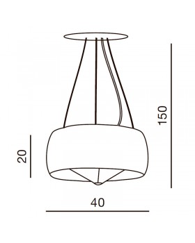 Подвесная люстра Azzardo Cosmo AZ0846-foto2