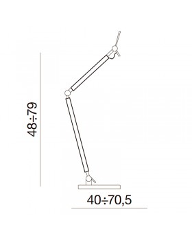 Основа для настольной лампы Azzardo Zyta AZ1848-foto2