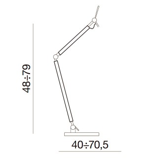 Основа для настольной лампы Azzardo Zyta AZ1848-foto2