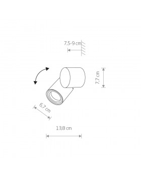 Уличный настенный светильник Nowodvorski Tubings S 8160-foto3