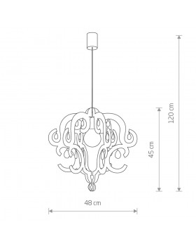 Подвесная люстра Nowodvorski Katerina 5210-foto8