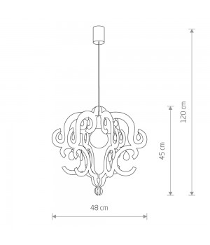 Подвесная люстра Nowodvorski Katerina 5211-foto7