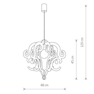 Подвесная люстра Nowodvorski Katerina 5210-foto8