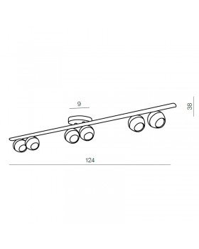 Спот Azzardo Pera 6 AZ1257-foto2