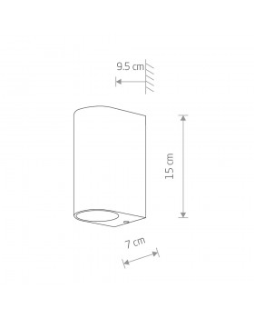 Уличный настенный светильник Nowodvorski Nico 9517-foto7