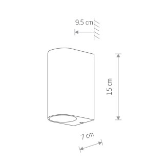 Уличный настенный светильник Nowodvorski Nico 9517-foto7