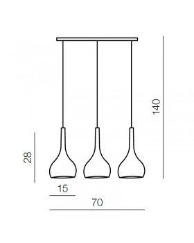 Подвесной светильник Azzardo Soul 3 AZ1655-foto3