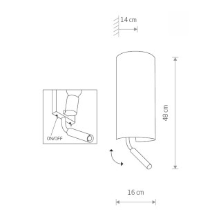 Настенный светильник  Nowodvorski Velero II 7983-foto2