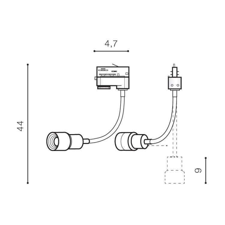 Трековый светильник Azzardo Lumi Flex Track 3 AZ4560