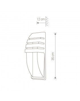 Уличный настенный светильник Nowodvorski Mistral 3393-foto2