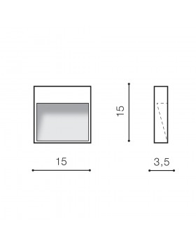 Настенный светильник Azzardo Casoria Square AZ4367-foto3