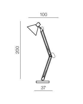 Торшер Azzardo Kipsar AZ2369-foto2