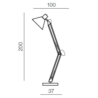 Торшер Azzardo Kipsar AZ2369-foto2