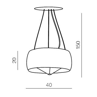 Подвесная люстра Azzardo Cosmo 2 AZ0844-foto2