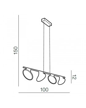 Подвесной светильник Azzardo Clamor AZ2696-foto3