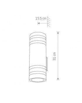 Уличный настенный светильник Nowodvorski Sierra 4422-foto2