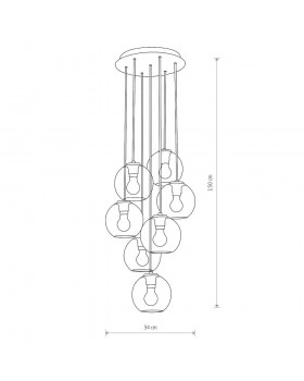Подвесная люстра Nowodvorski Vetro 9131-foto6
