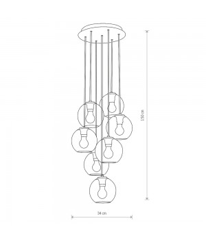 Подвесная люстра Nowodvorski Vetro 9131-foto6