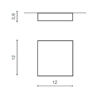 Накладной светильник Azzardo Falco 12 4000K AZ2781-foto2